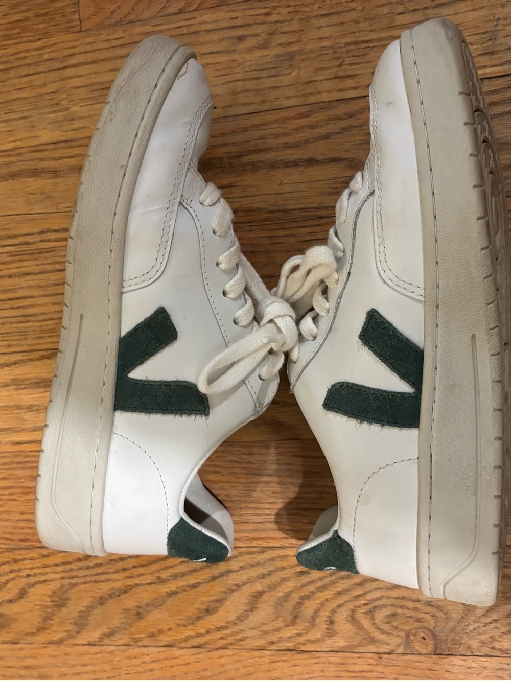 Veja Campo Leather Sneakers White & Green